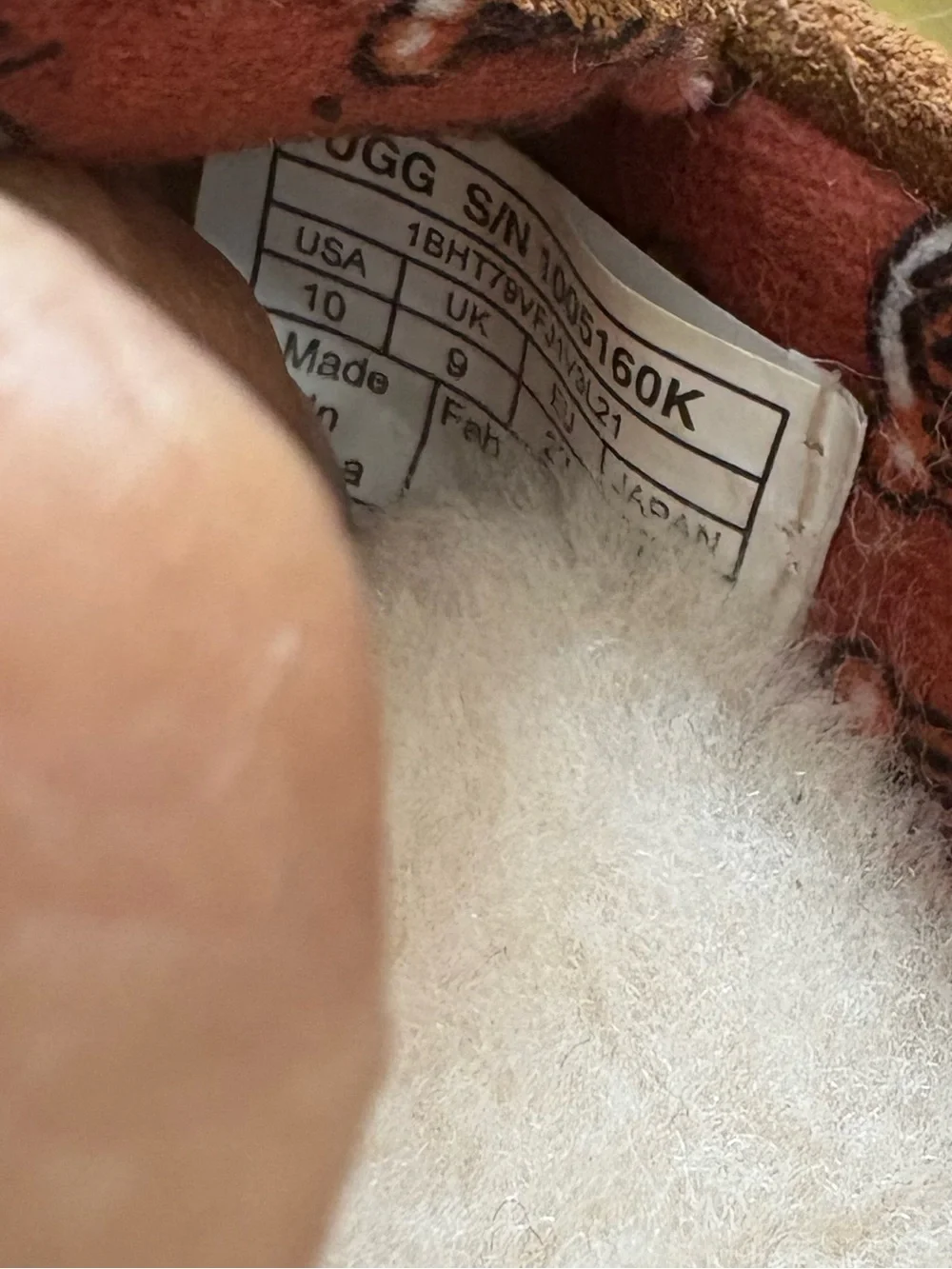 UGG Kids Chestnut Suede Moccasin Slippers with Bow